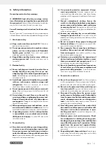 Preview for 20 page of Parkside PBTS 370 A1 Operating And Safety Instructions Manual