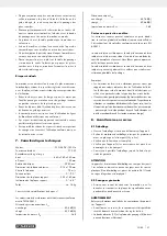 Preview for 32 page of Parkside PBTS 370 A1 Operating And Safety Instructions Manual