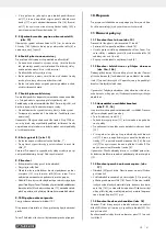 Preview for 66 page of Parkside PBTS 370 A1 Operating And Safety Instructions Manual