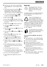 Preview for 40 page of Parkside PDFP 500 C3 Original Instructions Manual