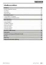 Preview for 44 page of Parkside PDFP 500 C3 Original Instructions Manual