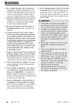 Preview for 10 page of Parkside PDFS 1300 A1 Original Instructions Manual