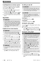 Preview for 14 page of Parkside PDFS 1300 A1 Original Instructions Manual