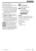 Preview for 17 page of Parkside PDFS 1300 A1 Original Instructions Manual