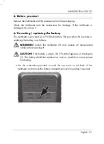 Preview for 33 page of Parkside PDM 300 C2 Operating Instructions And Safety Instructions