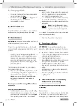 Preview for 15 page of Parkside PDMH 4500 A4 Operation And Safety Notes