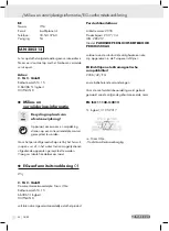 Preview for 59 page of Parkside PDMH 4500 A4 Operation And Safety Notes