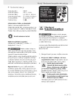 Preview for 47 page of Parkside PDS 260 -  4 Operating And Safety Instructions Manual