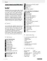 Preview for 72 page of Parkside PFBS 160 A1 Operation And Safety Notes