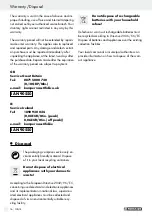 Preview for 16 page of Parkside PFBS 9.6 A1 Operation And Safety Notes