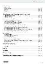 Preview for 55 page of Parkside PFBS 9.6 A1 Operation And Safety Notes