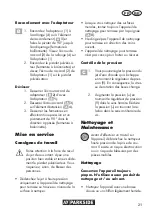 Preview for 21 page of Parkside PFR 28 A2 Translation Of The Original Instructions