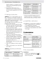 Preview for 58 page of Parkside PFS 100 B2 Operation And Safety Notes