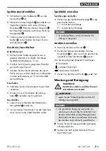 Preview for 10 page of Parkside PFS 400 A1 Translation Of The Original Instructions