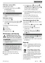 Preview for 22 page of Parkside PFS 400 A1 Translation Of The Original Instructions