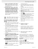 Preview for 57 page of Parkside PFS 710 A - MANUAL 3 Operation And Safety Notes