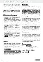 Preview for 52 page of Parkside PFS 710 A1 Operation And Safety Notes