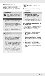 Preview for 12 page of Parkside PFSA 20-Li B2 Operation And Safety Notes