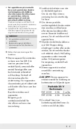 Preview for 50 page of Parkside PFSA 20-Li B2 Operation And Safety Notes