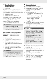 Preview for 51 page of Parkside PFSA 20-Li B2 Operation And Safety Notes