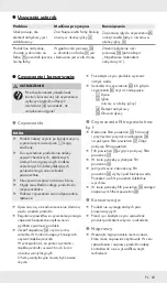 Preview for 72 page of Parkside PFSA 20-Li B2 Operation And Safety Notes