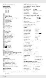 Preview for 79 page of Parkside PFSA 20-Li B2 Operation And Safety Notes