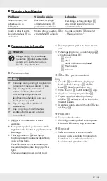 Preview for 106 page of Parkside PFSA 20-Li B2 Operation And Safety Notes