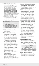 Preview for 135 page of Parkside PFSA 20-Li B2 Operation And Safety Notes