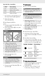 Preview for 139 page of Parkside PFSA 20-Li B2 Operation And Safety Notes