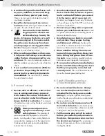 Preview for 18 page of Parkside PFSP 100 - MANUEL 4 Manual