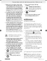 Preview for 19 page of Parkside PFSP 100 - MANUEL 4 Manual