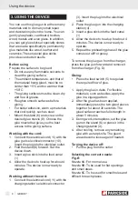 Preview for 10 page of Parkside PGG-30 Operation And Safety Notes