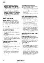 Preview for 12 page of Parkside PHA 12 B2 Translation Of The Original Instructions