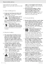 Preview for 6 page of Parkside PHKS 1450 LASER Operation And Safety Notes