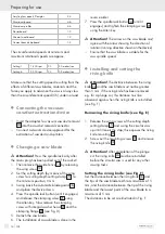 Preview for 12 page of Parkside PHKS 1450 LASER Operation And Safety Notes