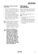 Preview for 29 page of Parkside PHSA 20-Li A1 Original Instructions Manual