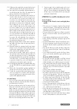 Preview for 12 page of Parkside PISE 3400 A1 Operating And Safety Instructions, Translation Of Original Operating Manual