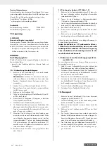 Preview for 34 page of Parkside PISE 3400 A1 Operating And Safety Instructions, Translation Of Original Operating Manual