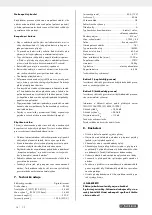 Preview for 60 page of Parkside PISE 3400 A1 Operating And Safety Instructions, Translation Of Original Operating Manual