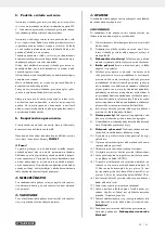 Preview for 73 page of Parkside PISE 3400 A1 Operating And Safety Instructions, Translation Of Original Operating Manual