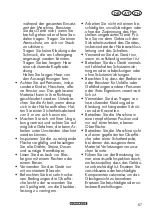 Preview for 67 page of Parkside PLBA 20-Li A1 Translation Of The Original Instructions