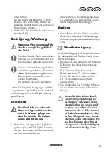 Preview for 73 page of Parkside PLBA 20-Li A1 Translation Of The Original Instructions