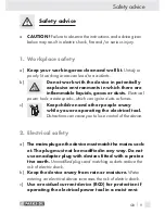 Preview for 9 page of Parkside PLP 100 A1 SOLDERING GUN Operation And Safety Notes