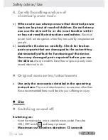 Preview for 12 page of Parkside PLP 100 A1 SOLDERING GUN Operation And Safety Notes