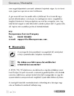 Preview for 44 page of Parkside PLP 100 A1 SOLDERING GUN Operation And Safety Notes