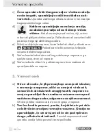 Preview for 52 page of Parkside PLP 100 A1 SOLDERING GUN Operation And Safety Notes