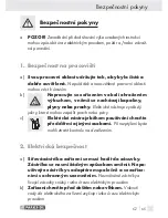 Preview for 65 page of Parkside PLP 100 A1 SOLDERING GUN Operation And Safety Notes