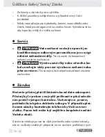 Preview for 70 page of Parkside PLP 100 A1 SOLDERING GUN Operation And Safety Notes