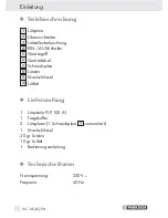 Preview for 92 page of Parkside PLP 100 A1 SOLDERING GUN Operation And Safety Notes