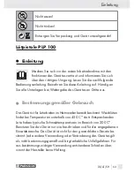 Preview for 62 page of Parkside PLP 100 Operation And Safety Notes